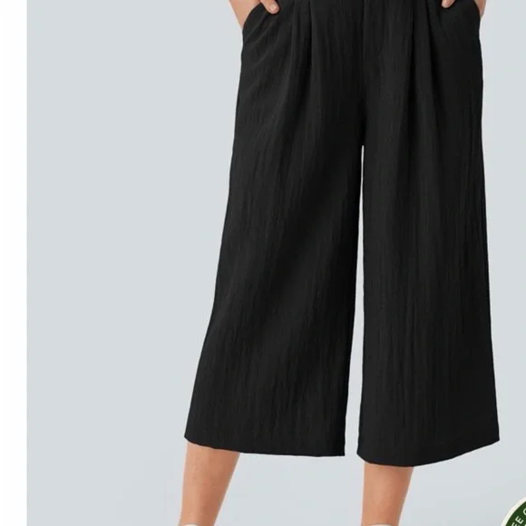 Wool Wide Flared Bootcut Pants - Picture 1 of 5